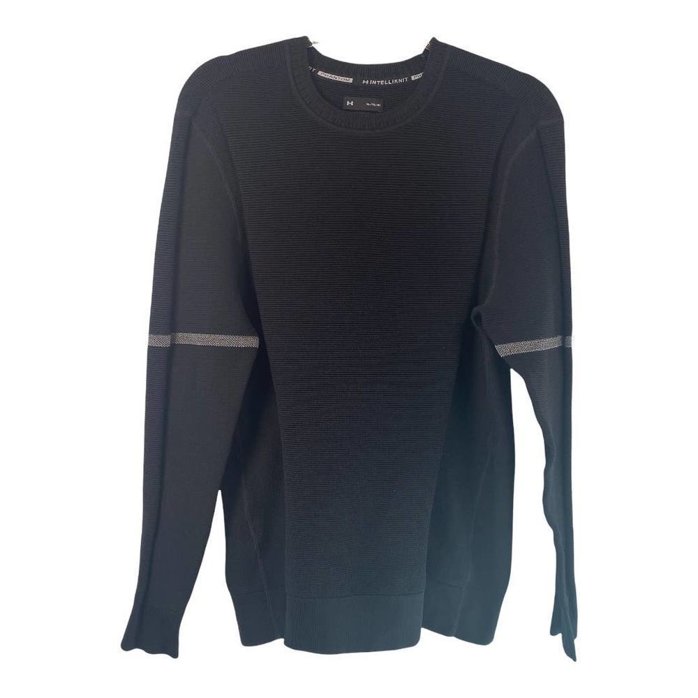 Under Armour Men's Long Sleeve Crewneck Pullover - Black
